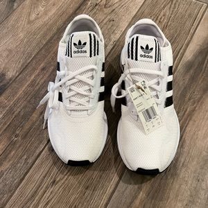 Adidas Swift Run-X in white size 10.5. Brand new with tags!
